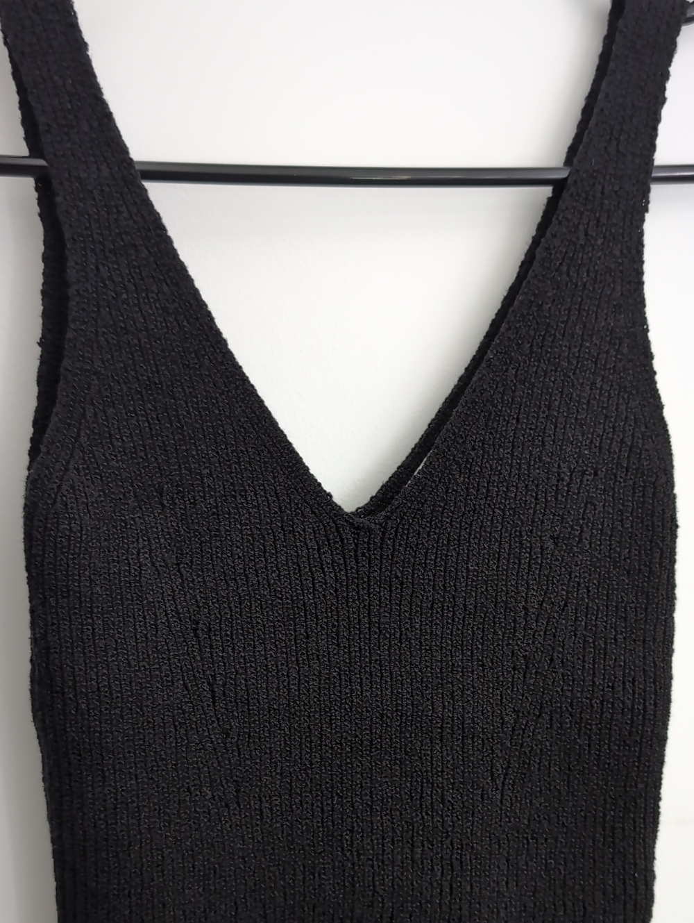 GAP Black Knit Tank Top